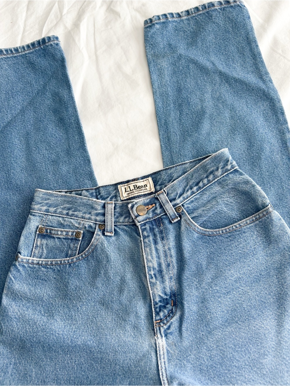 L.L.Bean Classic Medium Wash Denim Jeans